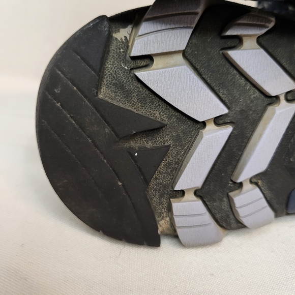 Keen women Marshall mid waterproof cushion collar hiking boot blue+grey Sz 7 - Picture 13 of 16